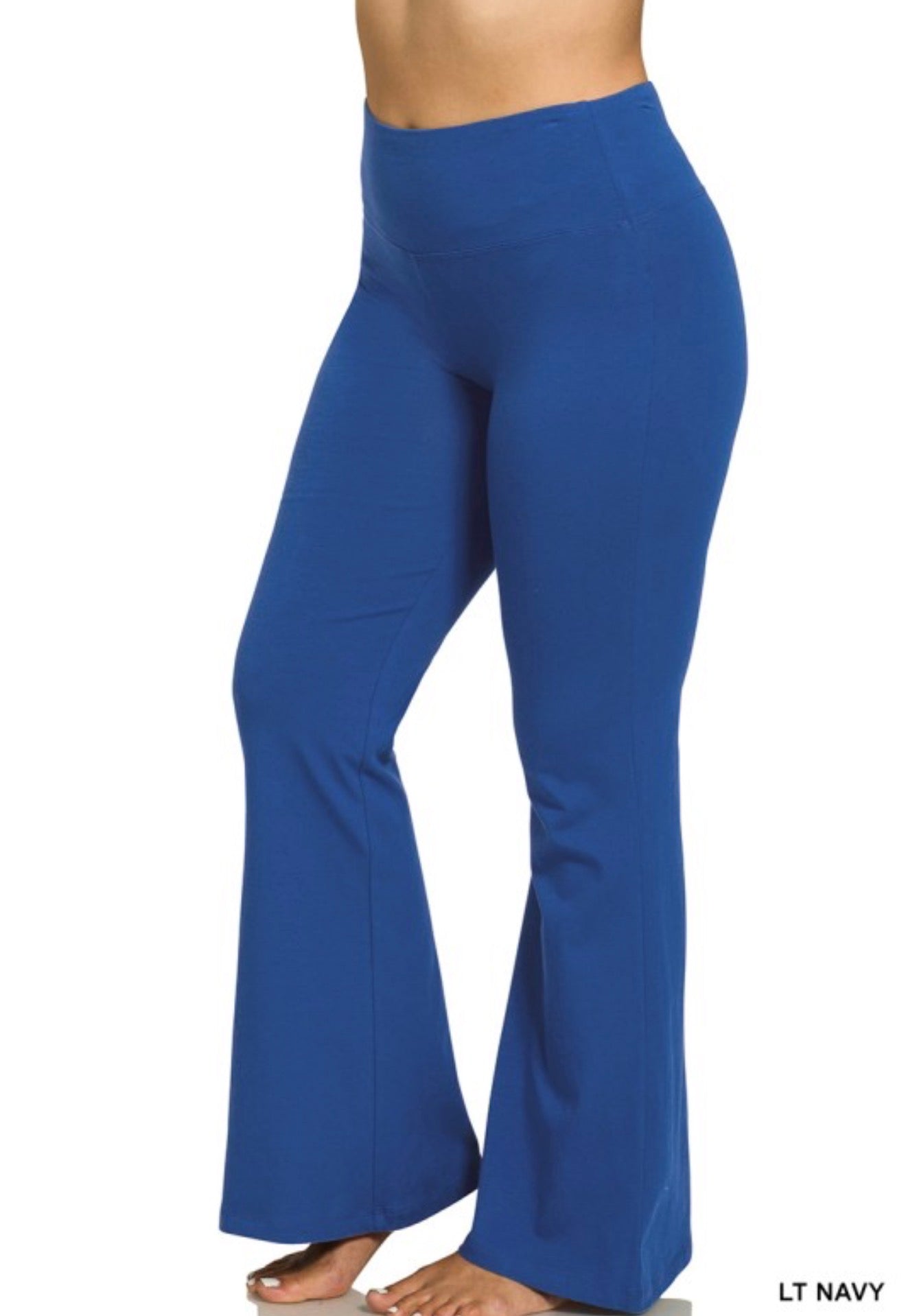 Cotton Flare Yoga Pants