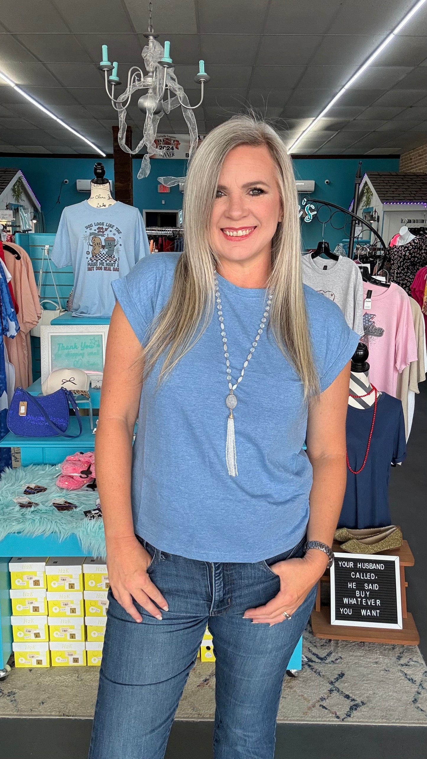 Cuff Sleeve Tee