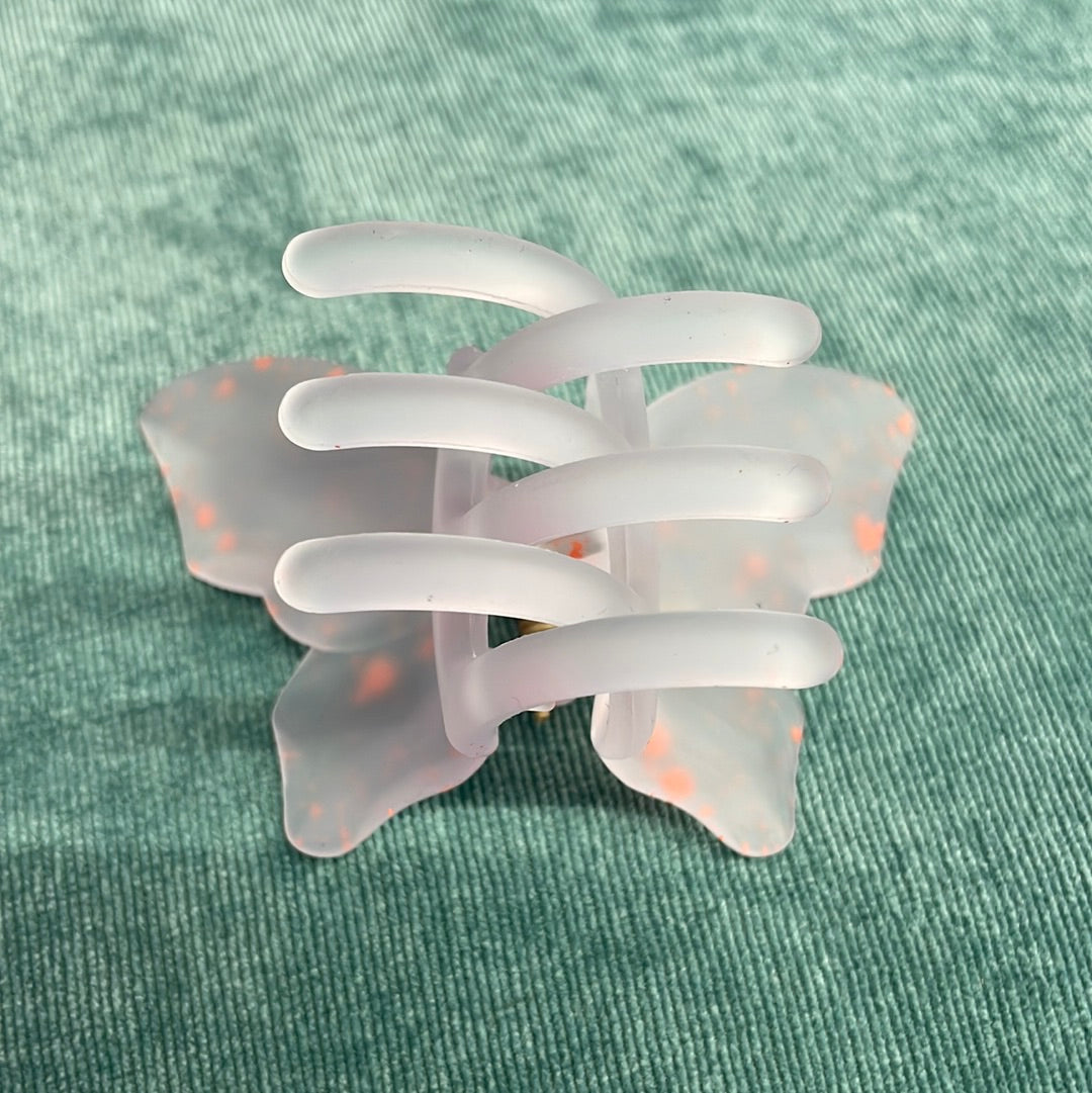 Paint Splatter Butterfly Clip