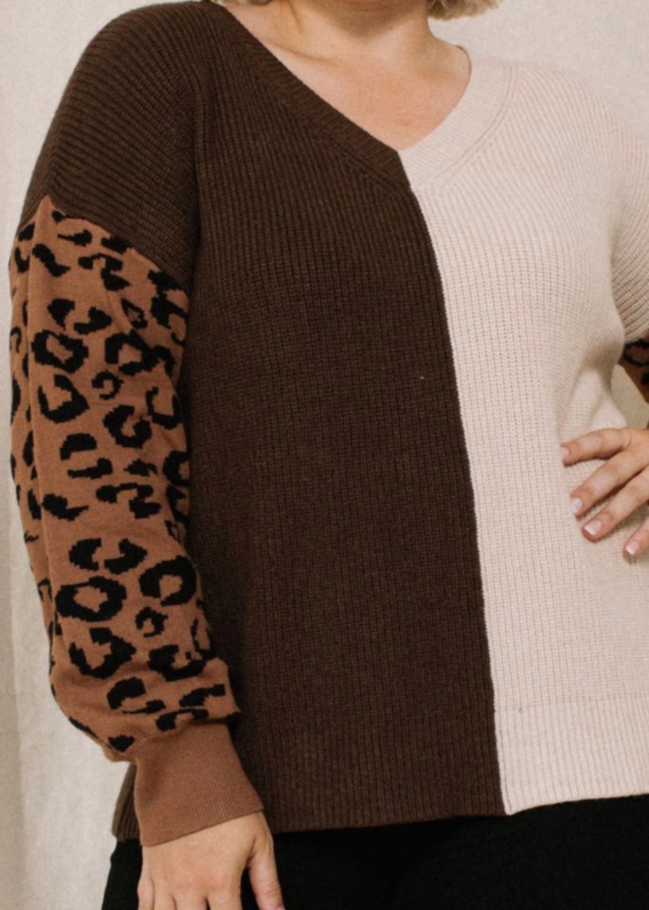 Hot Cocoa Sweater-Plus