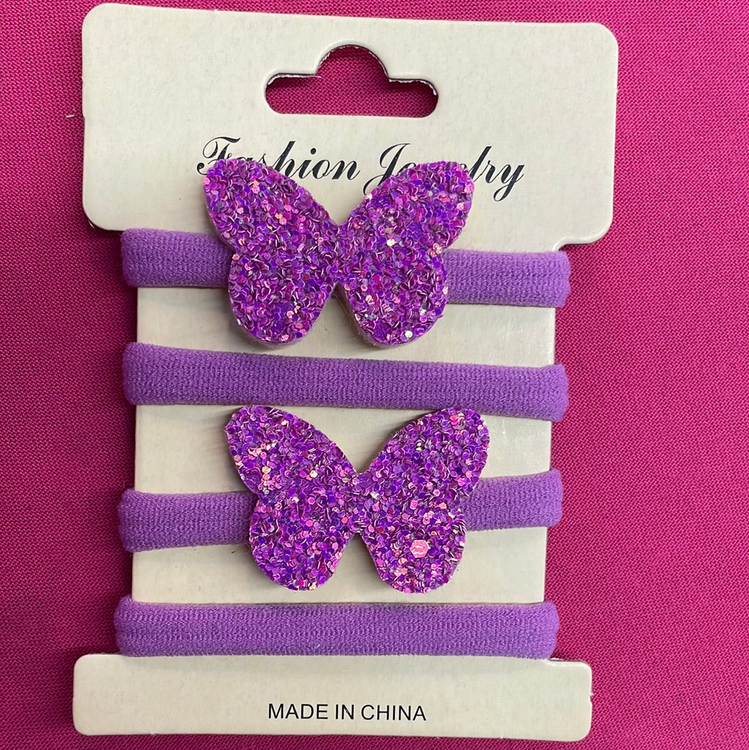 Glitterflies Hair Ties-Girls