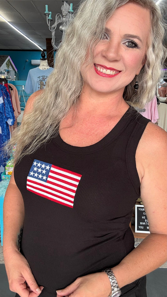Flag Patch Tank