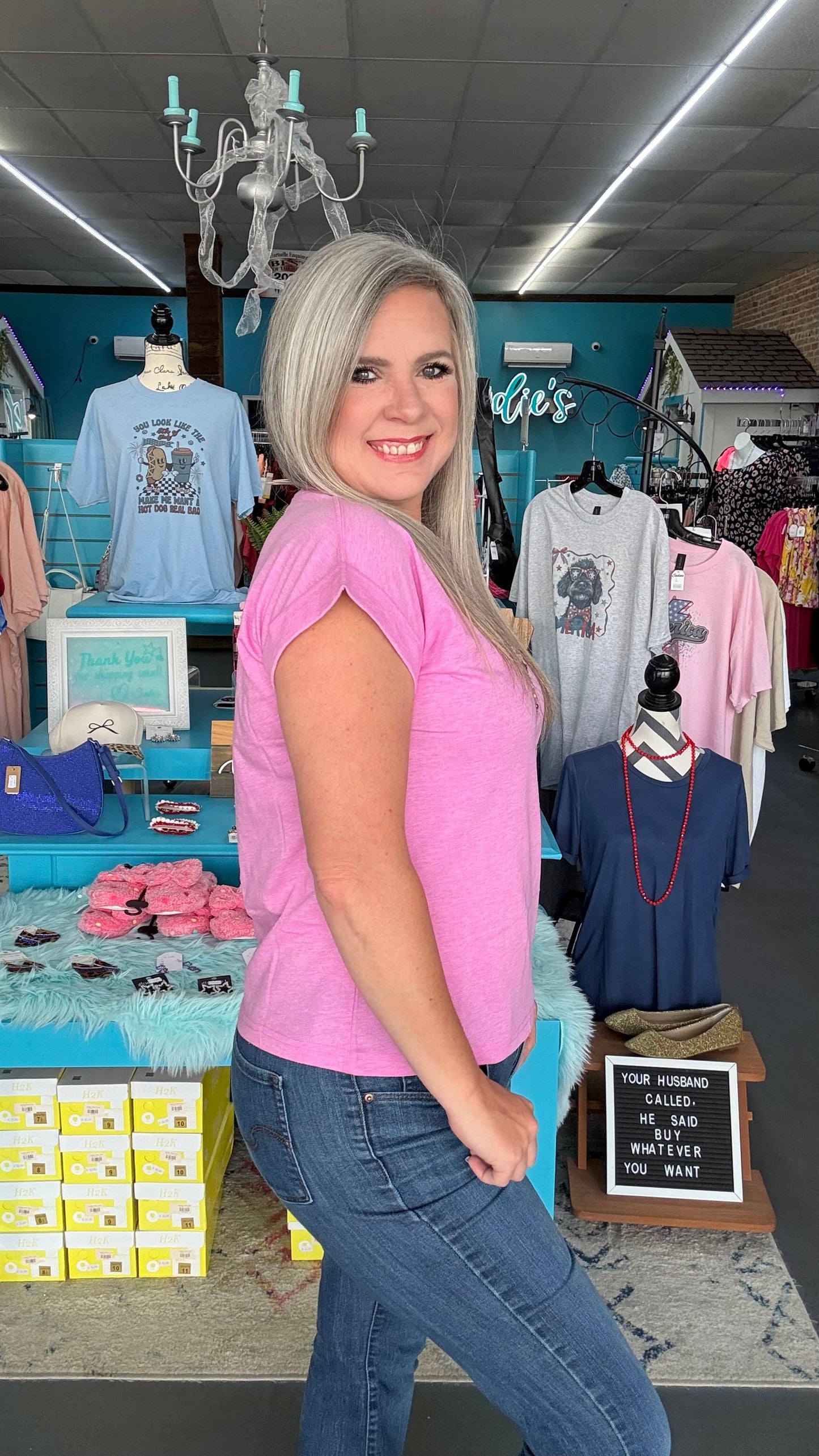 Cuff Sleeve Tee