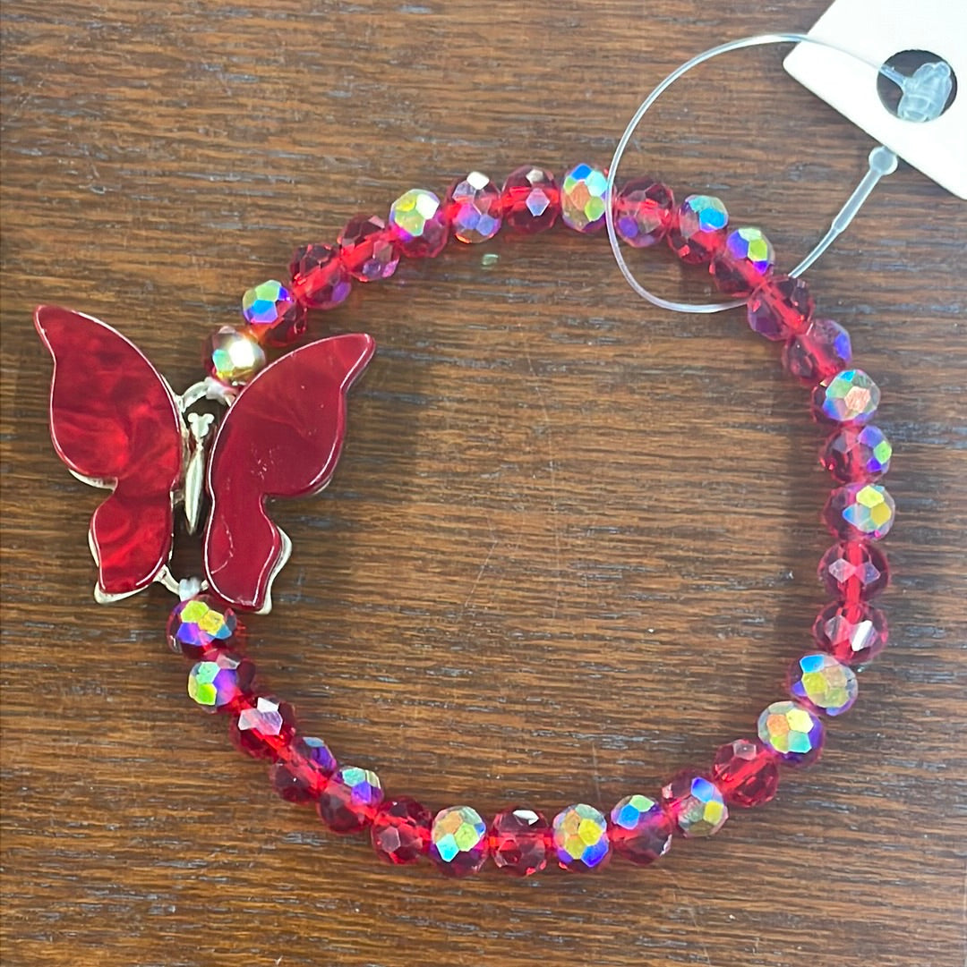 Butterfly Crystal Bracelet