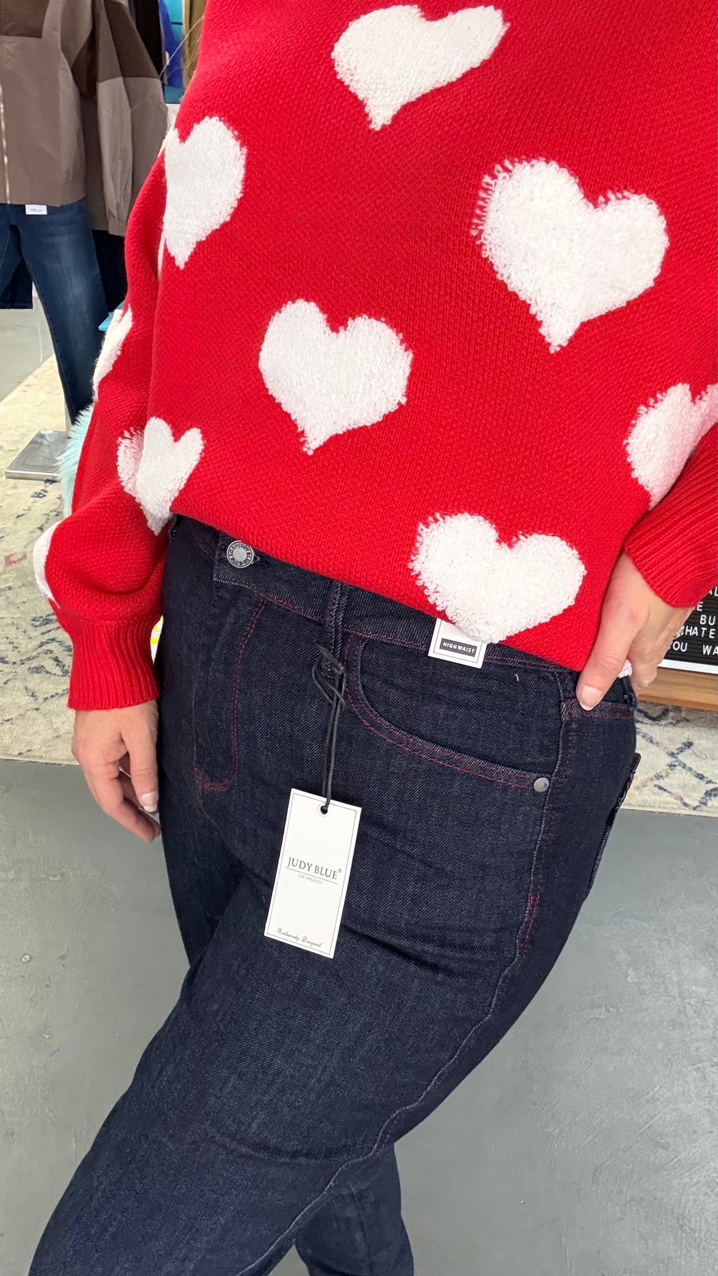 Judy Blue Heart Pocket Jeans