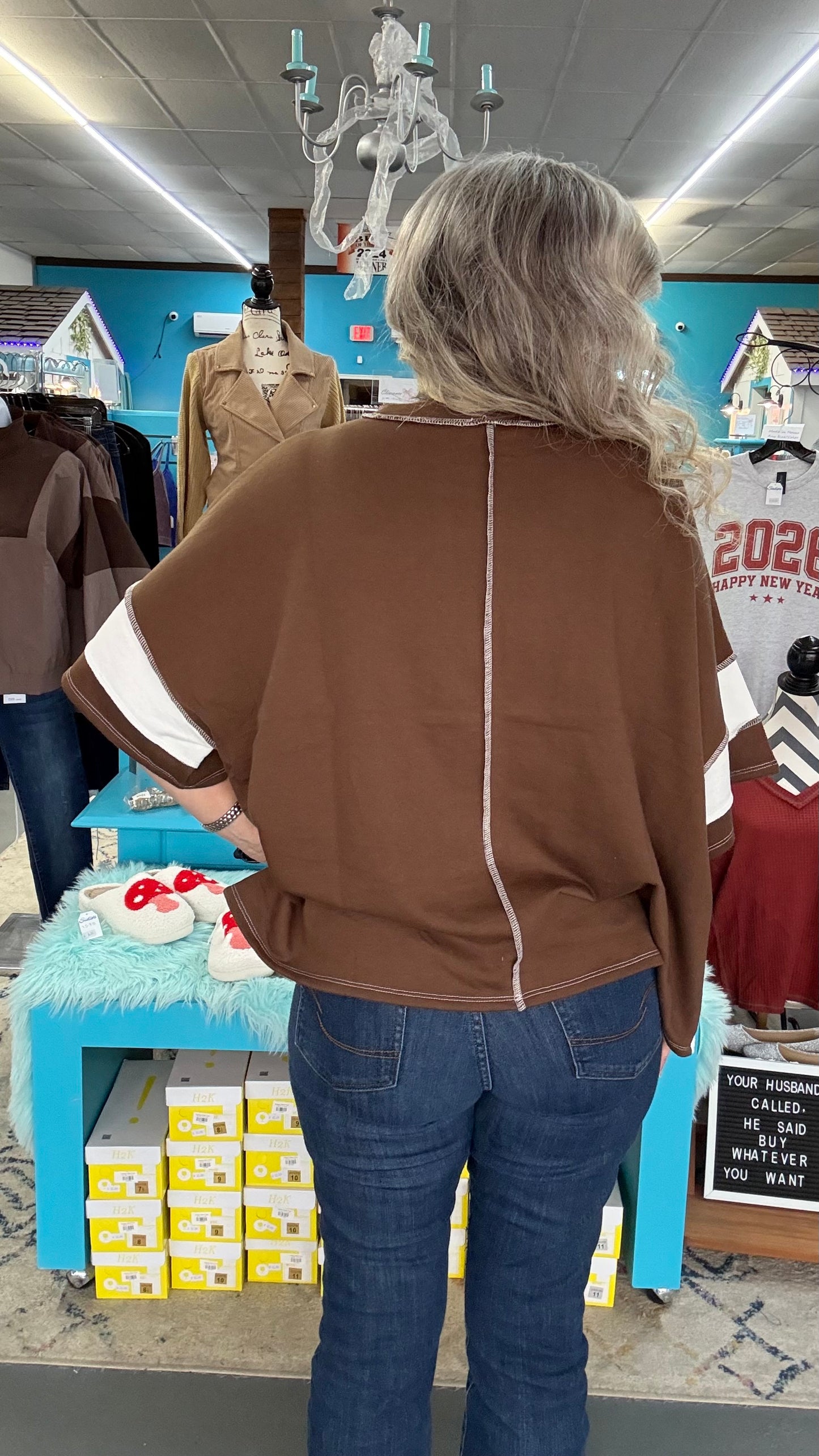 Reverse Seam Top-Plus