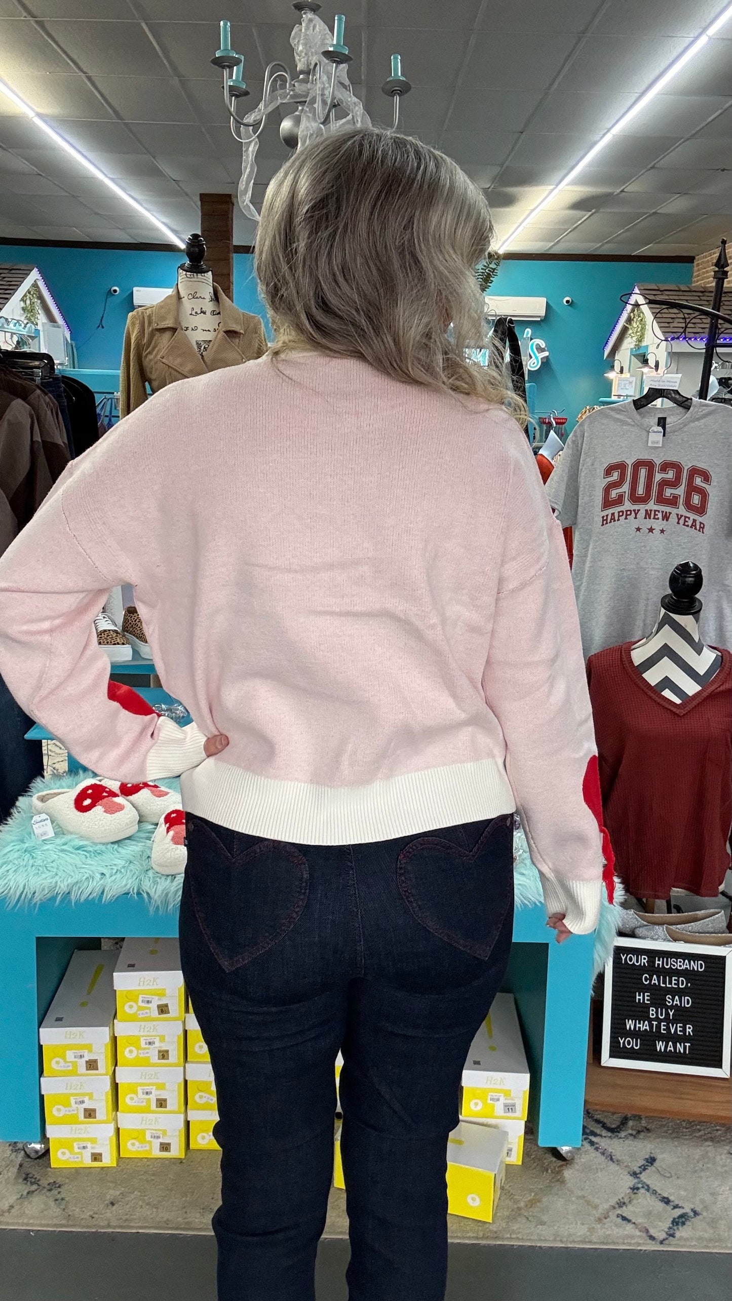 Be Mine Sweater-Plus