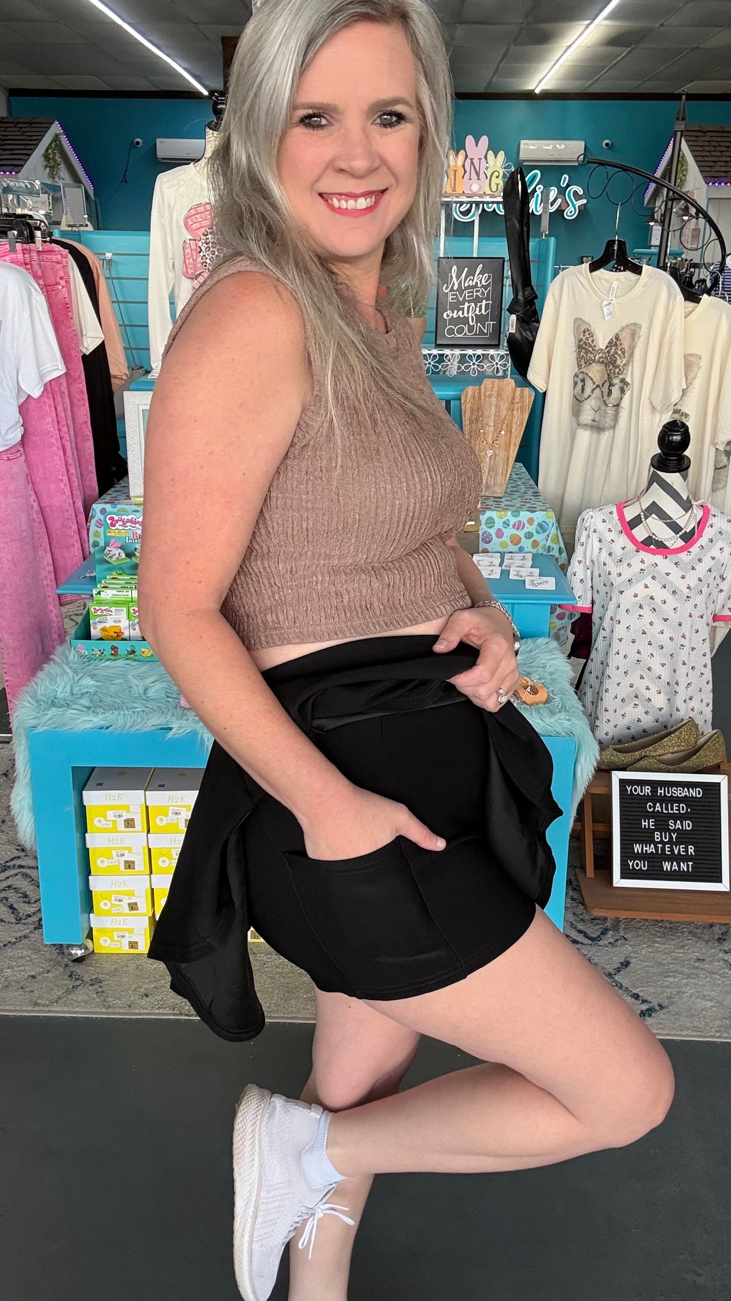 Scuba Flare Skort