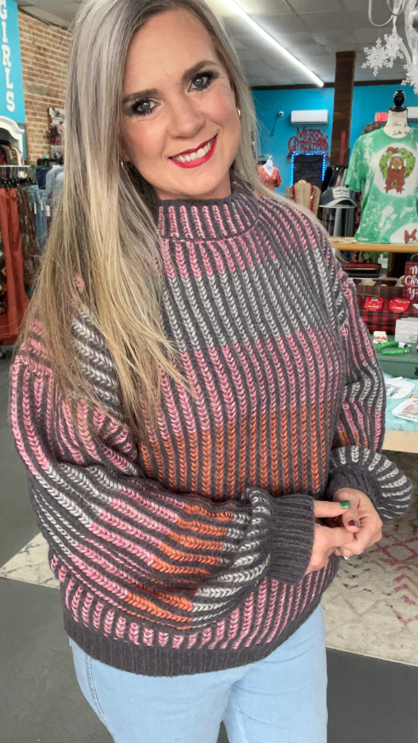 Large Knit Sweater