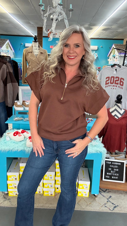 Scuba Half Zip Pullover