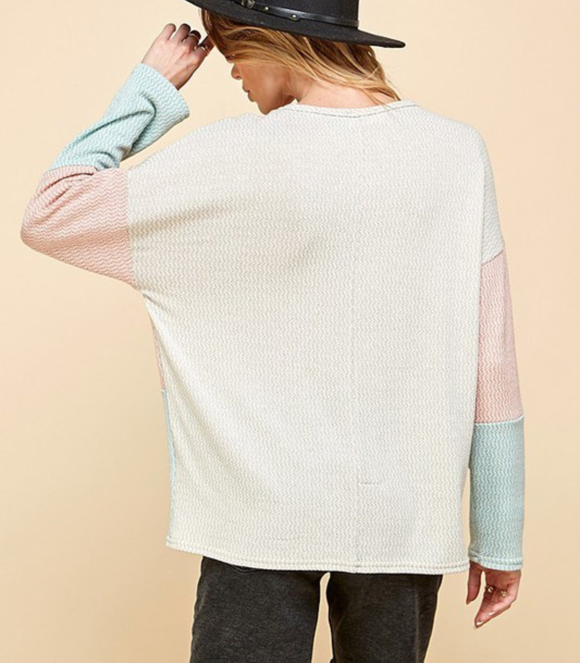 Peaches and Cream Sweater