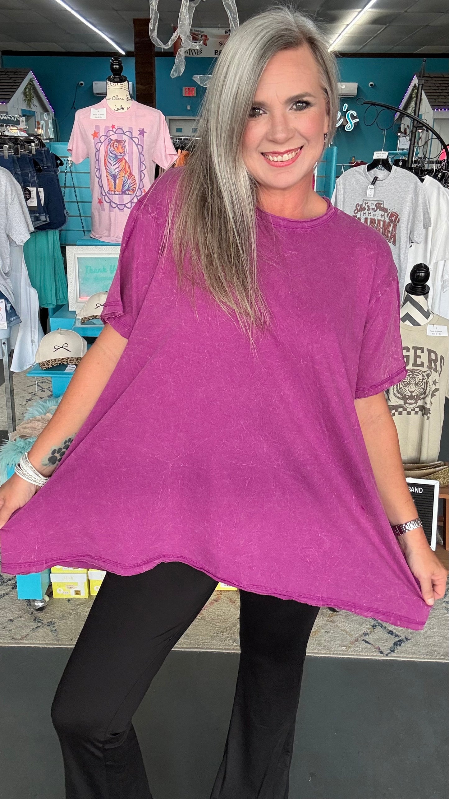 Mineral Wash Tunic