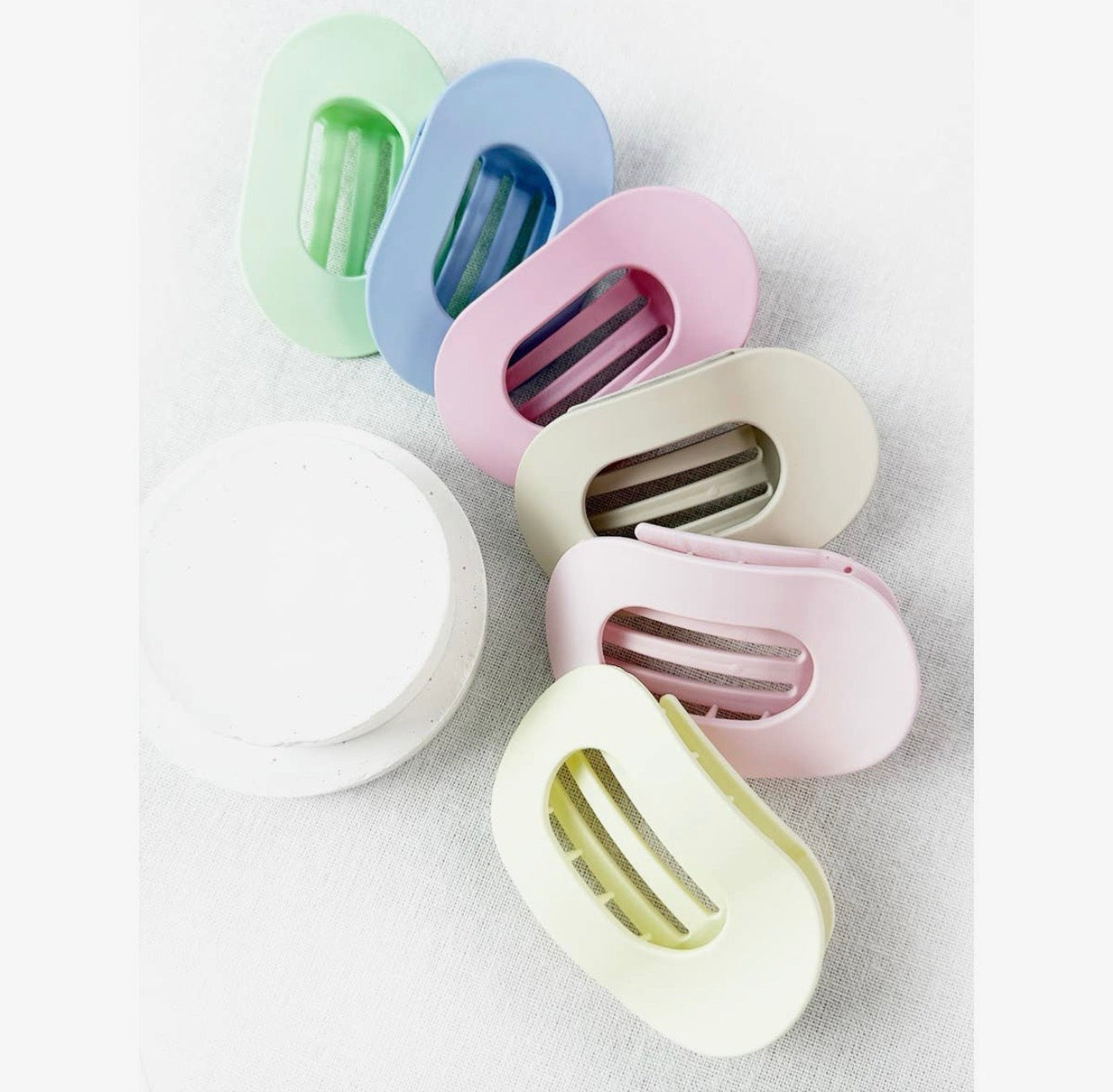 Pastel Flat Claw Clip