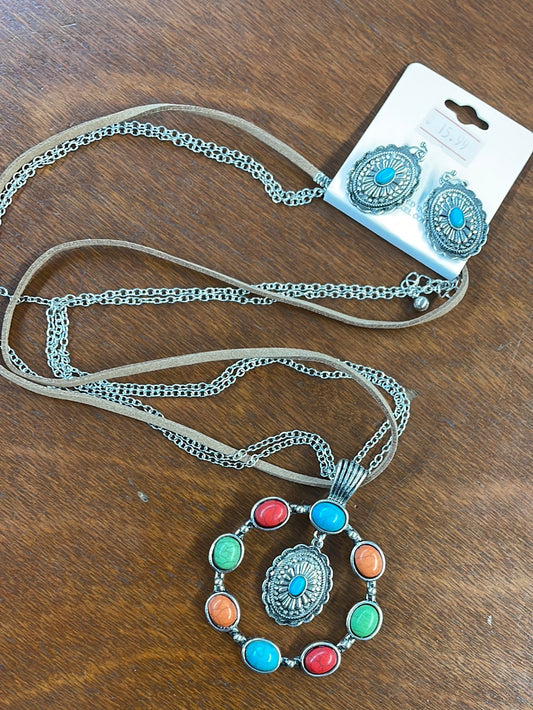 Multi-Color Turquoise Necklace