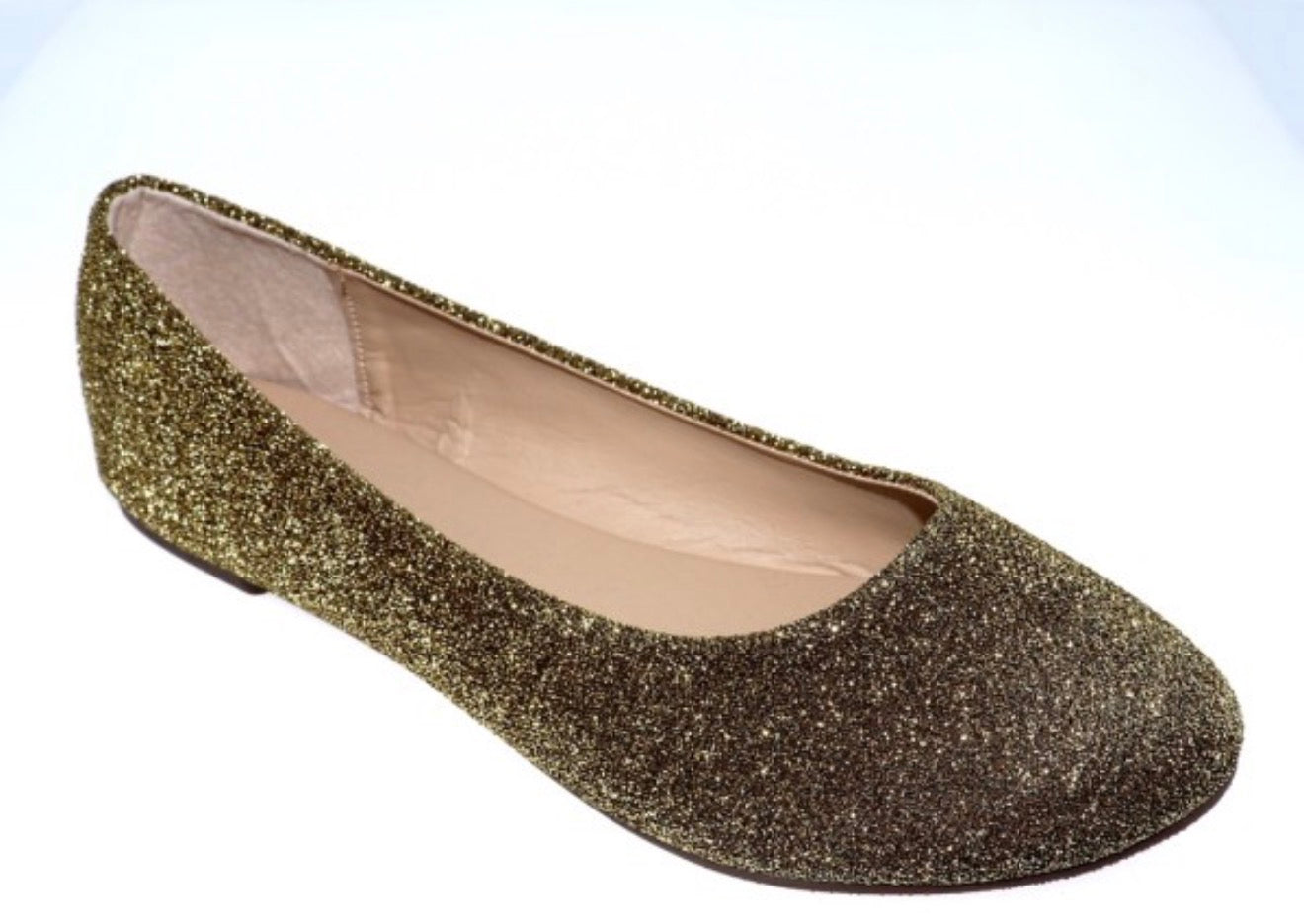 Holiday Glitter Flats