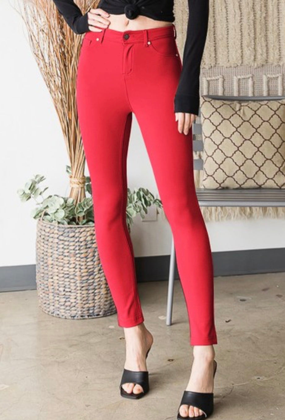 Ponte Knit Pants