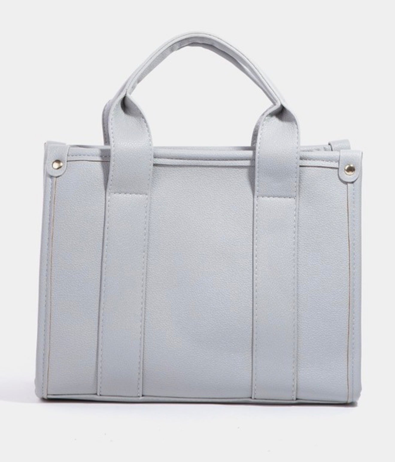 Square Top Handle Handbag