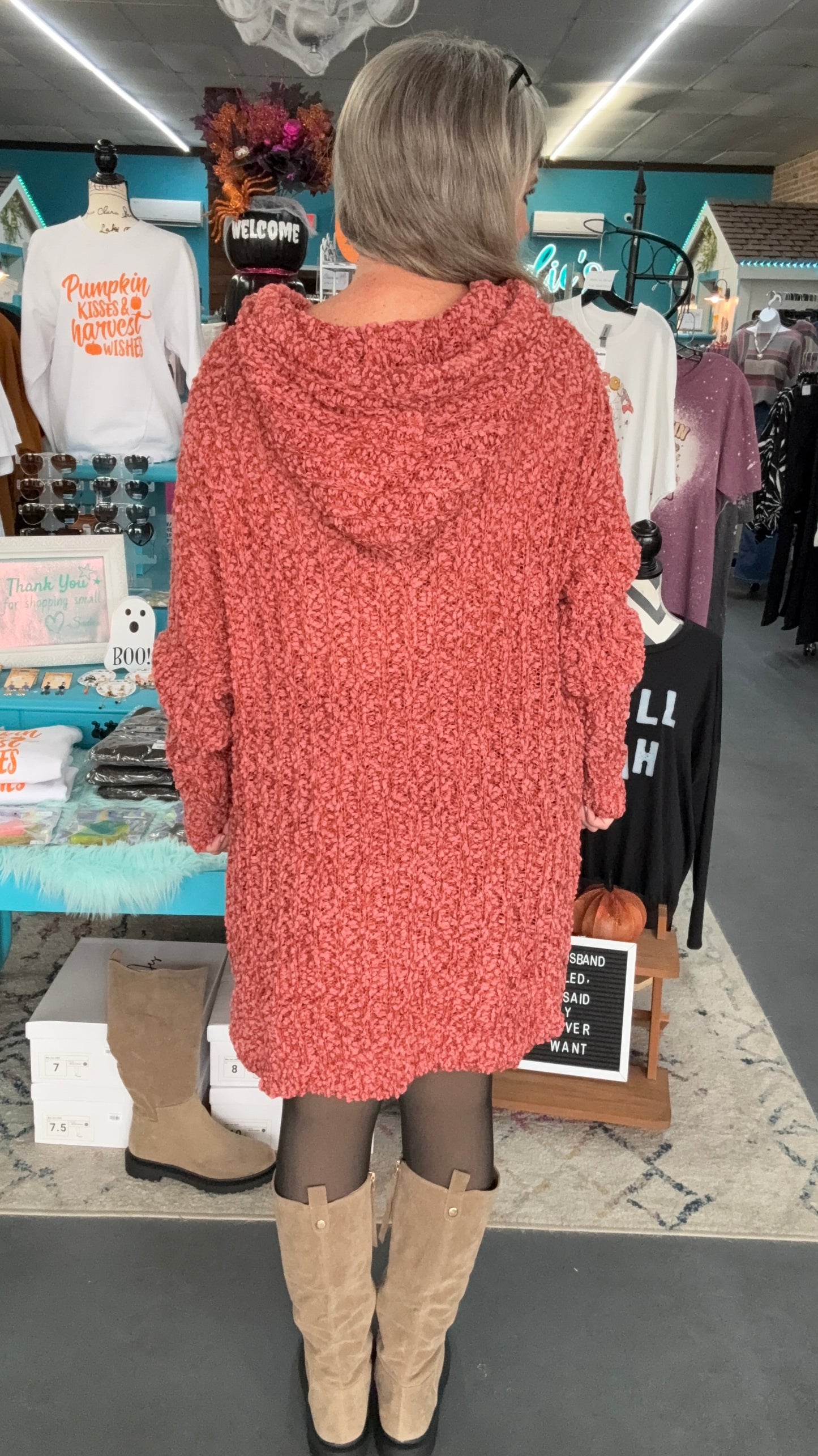 Popcorn Sweater Tunic