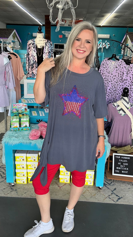 Star Spangled Tunic-Plus