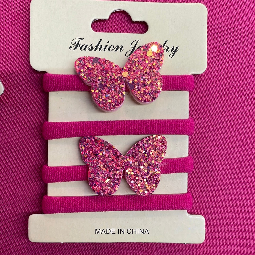 Glitterflies Hair Ties-Girls