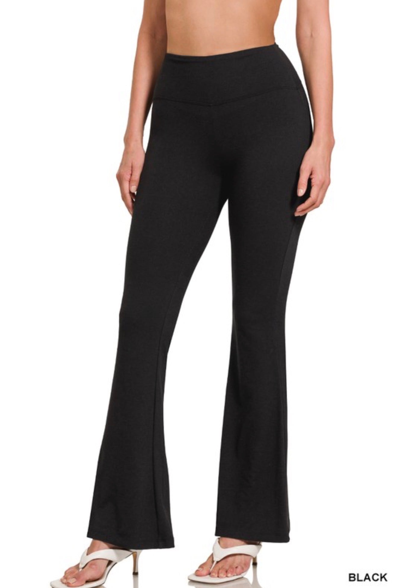 Microfiber Flare Yogas