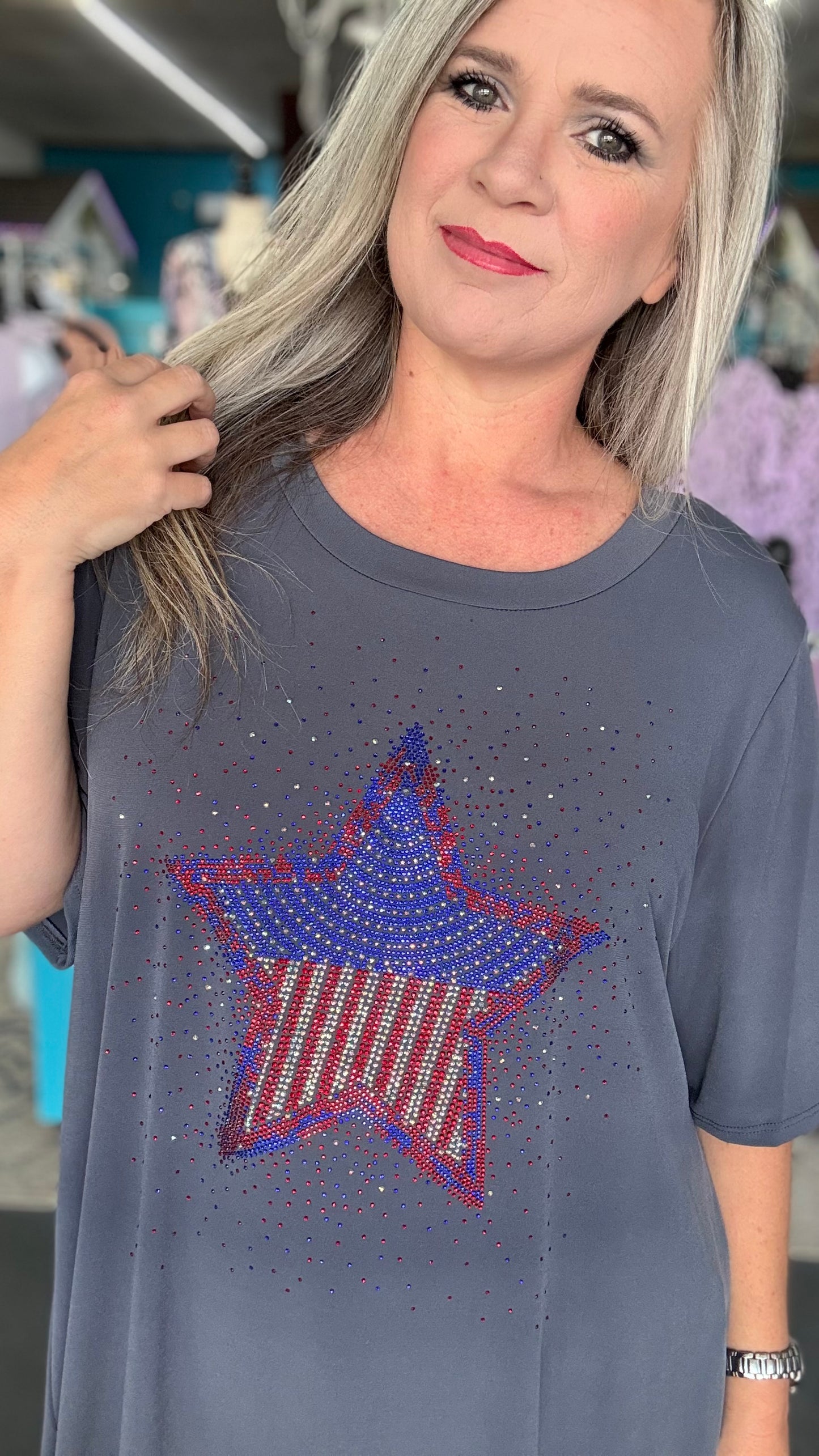 Star Spangled Tunic-Plus