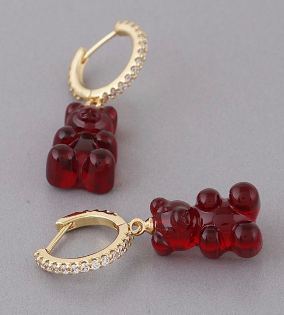 Gummy Bear Earrings