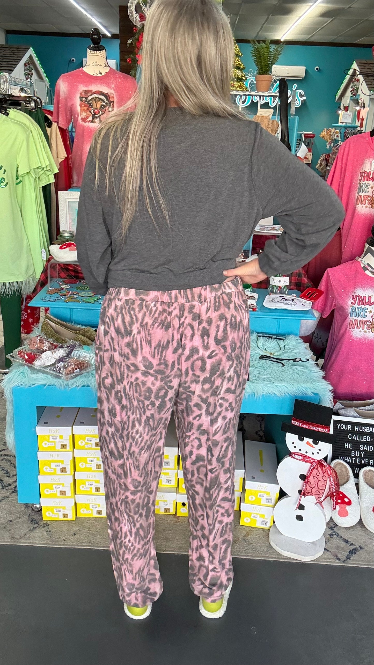 Charcoal Lounge Separates-Plus