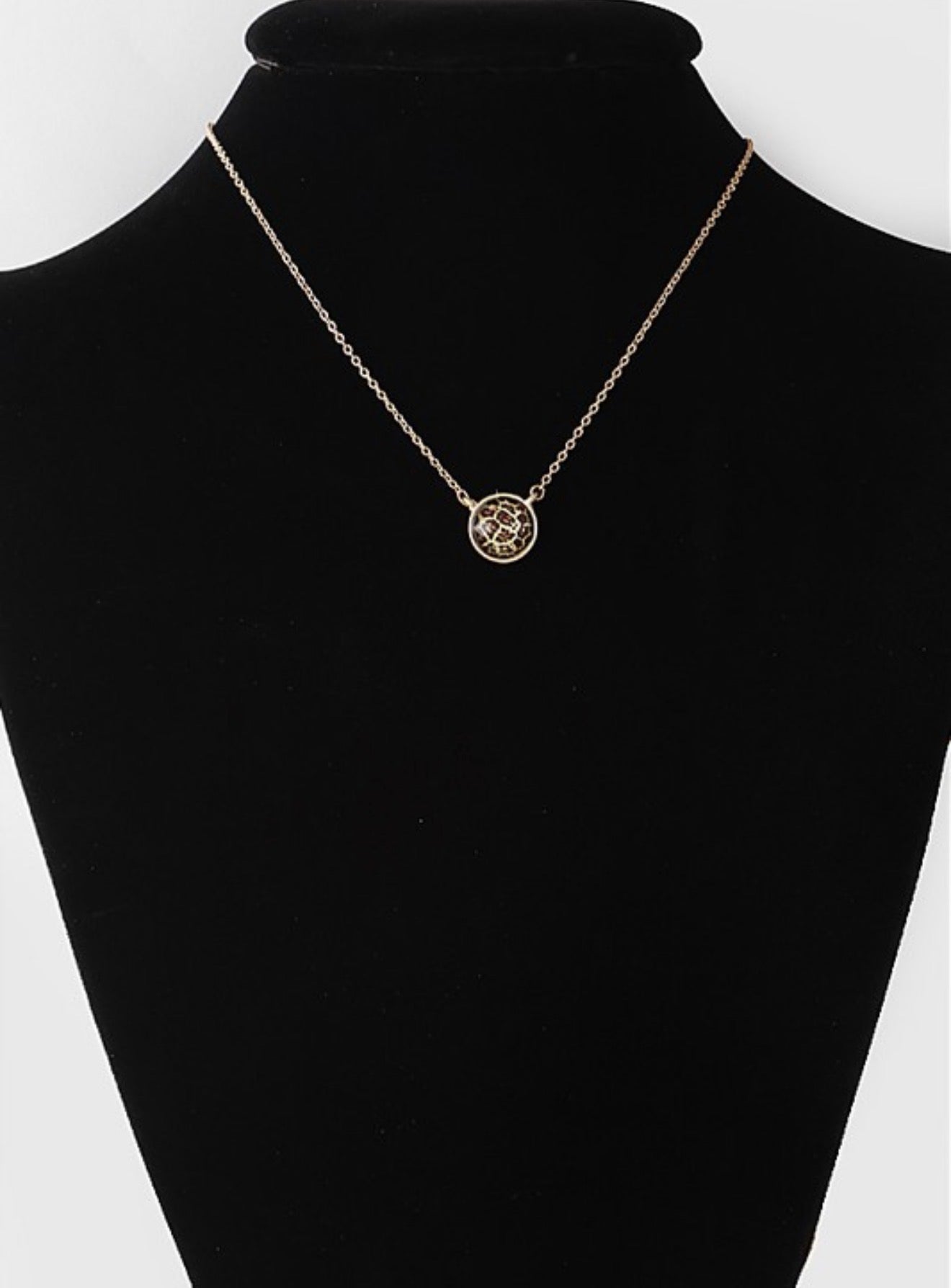 Leopard Pendant Necklace