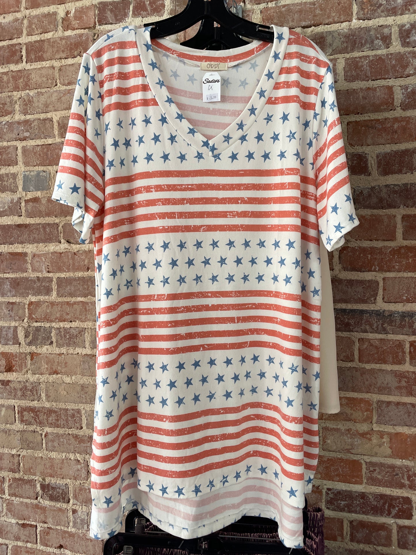 Stars and Stripes Top-Plus