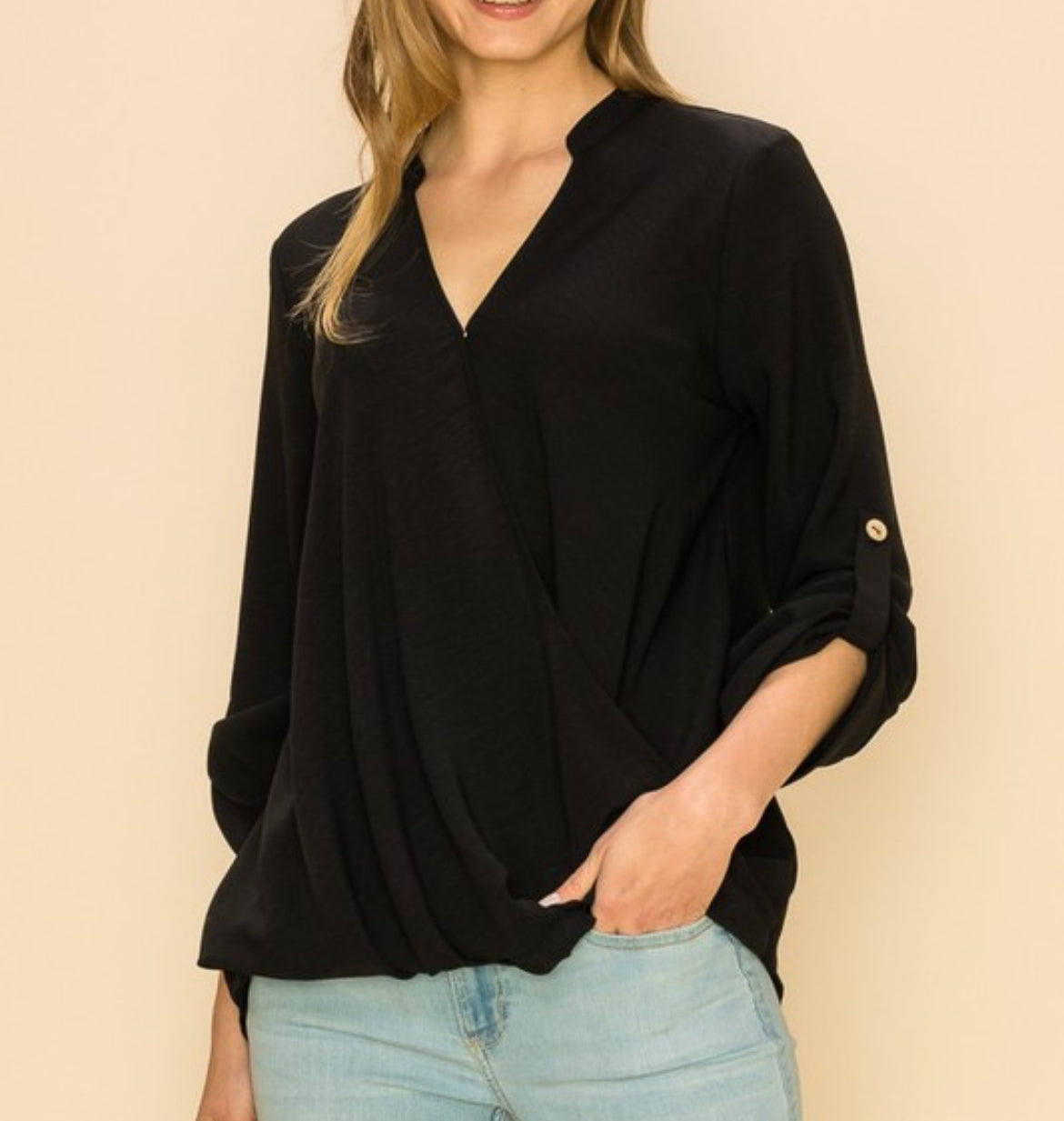 Black Dressy Blouse