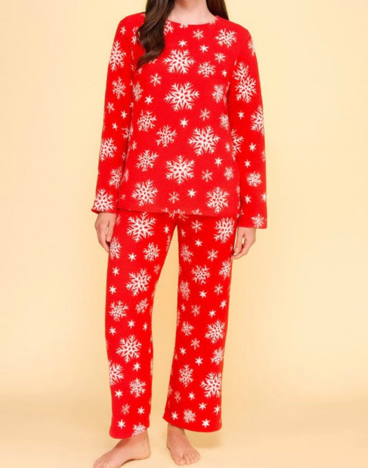 Plush Snowflake Jammies