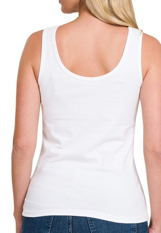 Basic White Tank