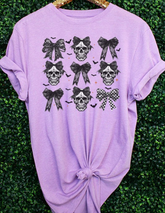 Skulls and Bows Tee