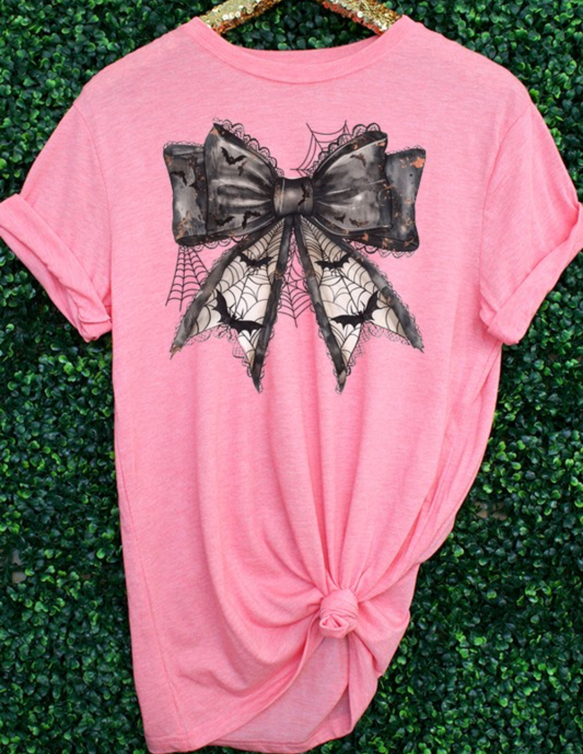 Halloween Bow Tee