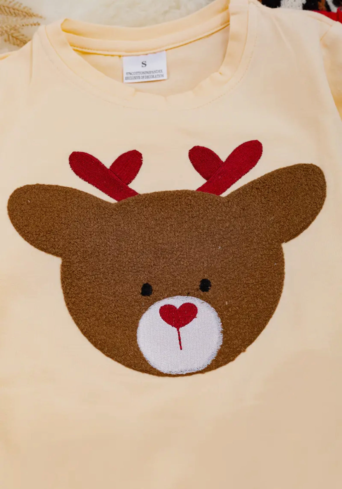 Reindeer Sweatshirt-Girls