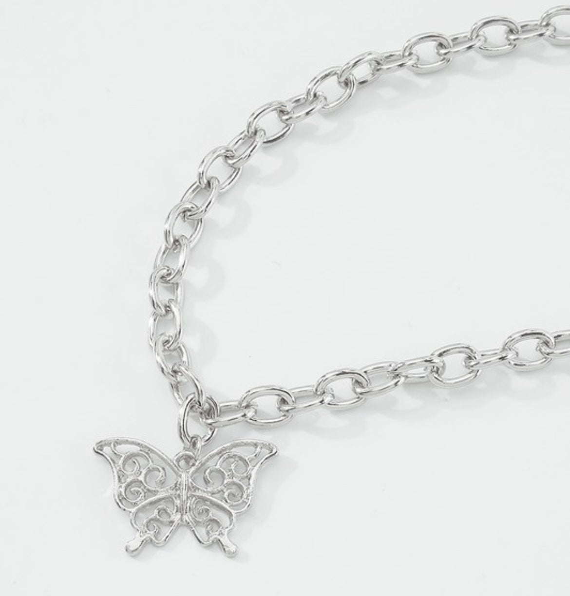 Filigree Butterfly Necklace