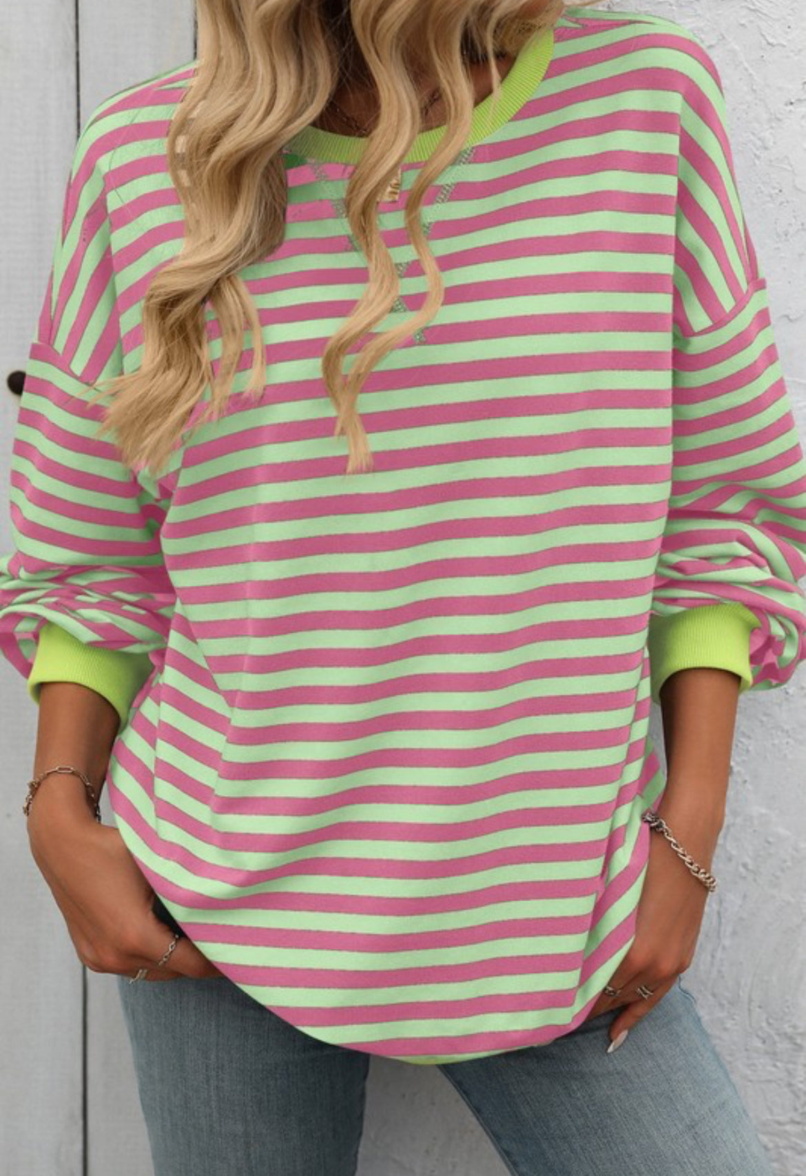 Striped Sweatshirt