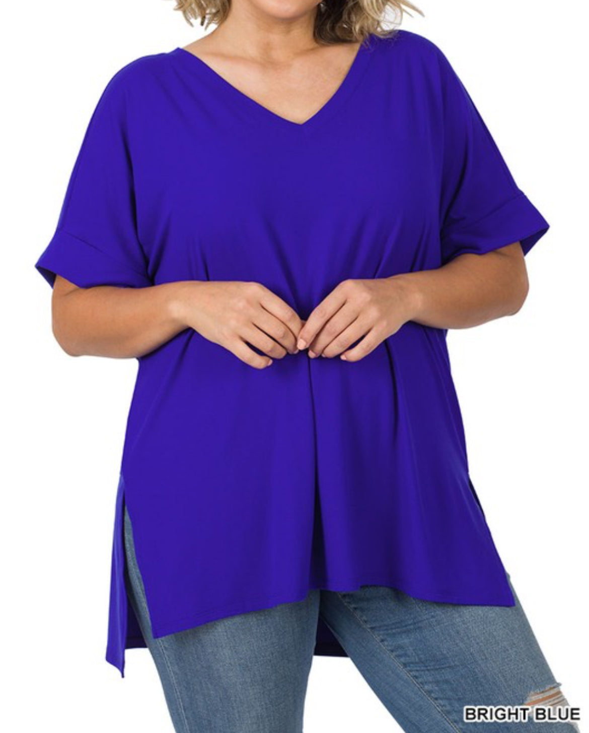 Blue Cuff Tunic