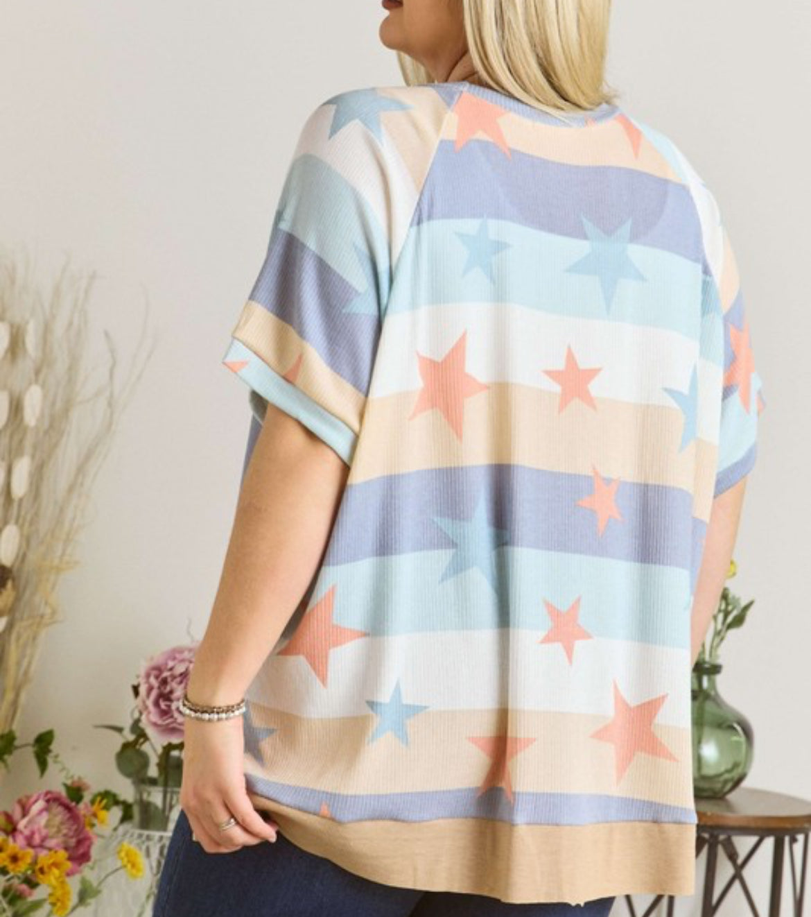 Stars and Stripes Tunic-Plus