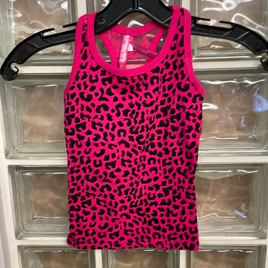 Hot Pink Leopard Tank-Girls