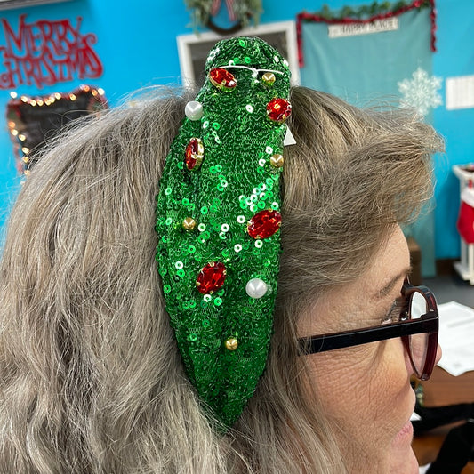 Christmas Sequin Headband