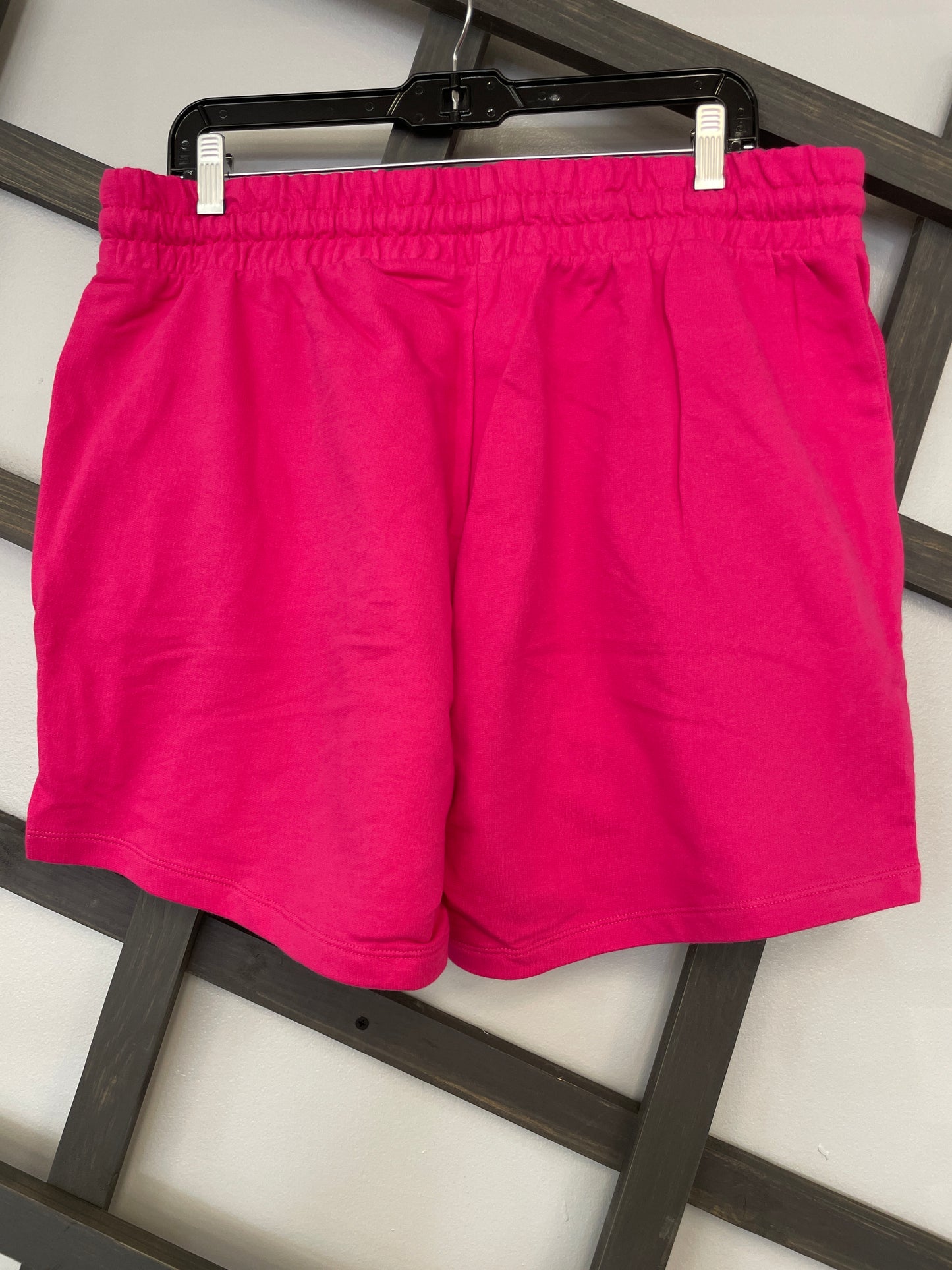 Hot Pink Shorts-Plus