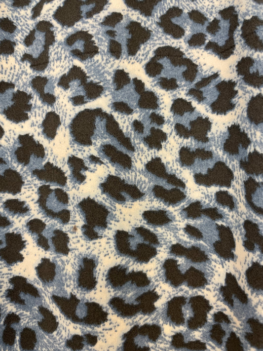 Blue Buttersoft Leopard Leggings