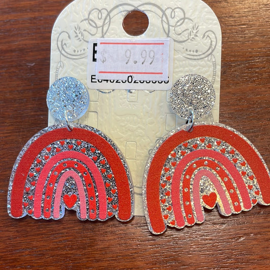 Valentine Rainbow Earrings