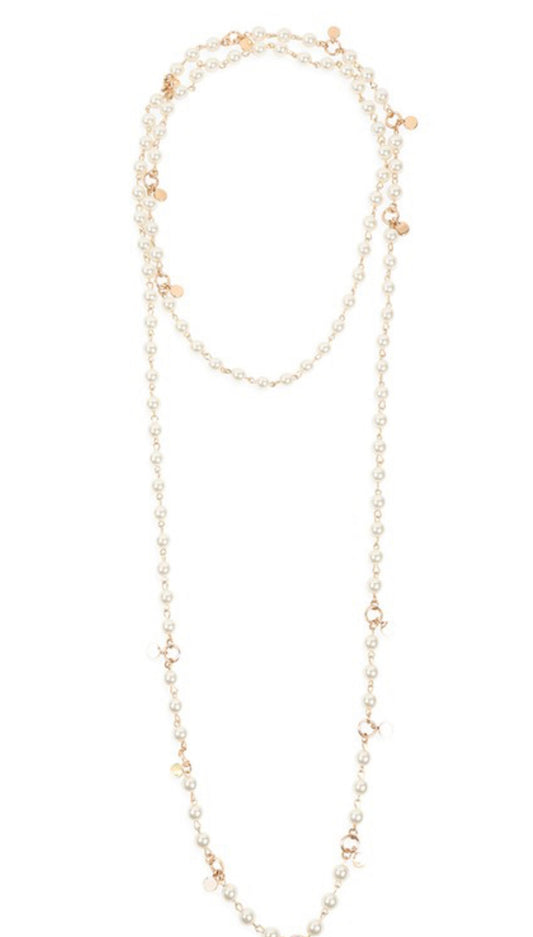 60” Pearl Wrap Necklace