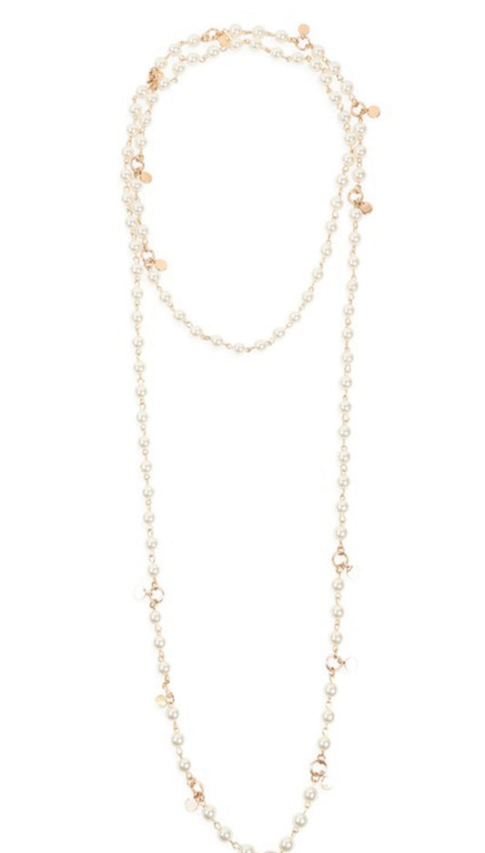 60” Pearl Wrap Necklace