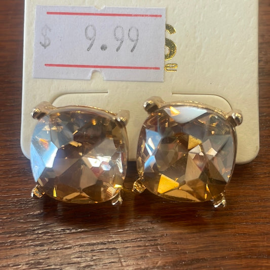 Champagne Stud Earrings