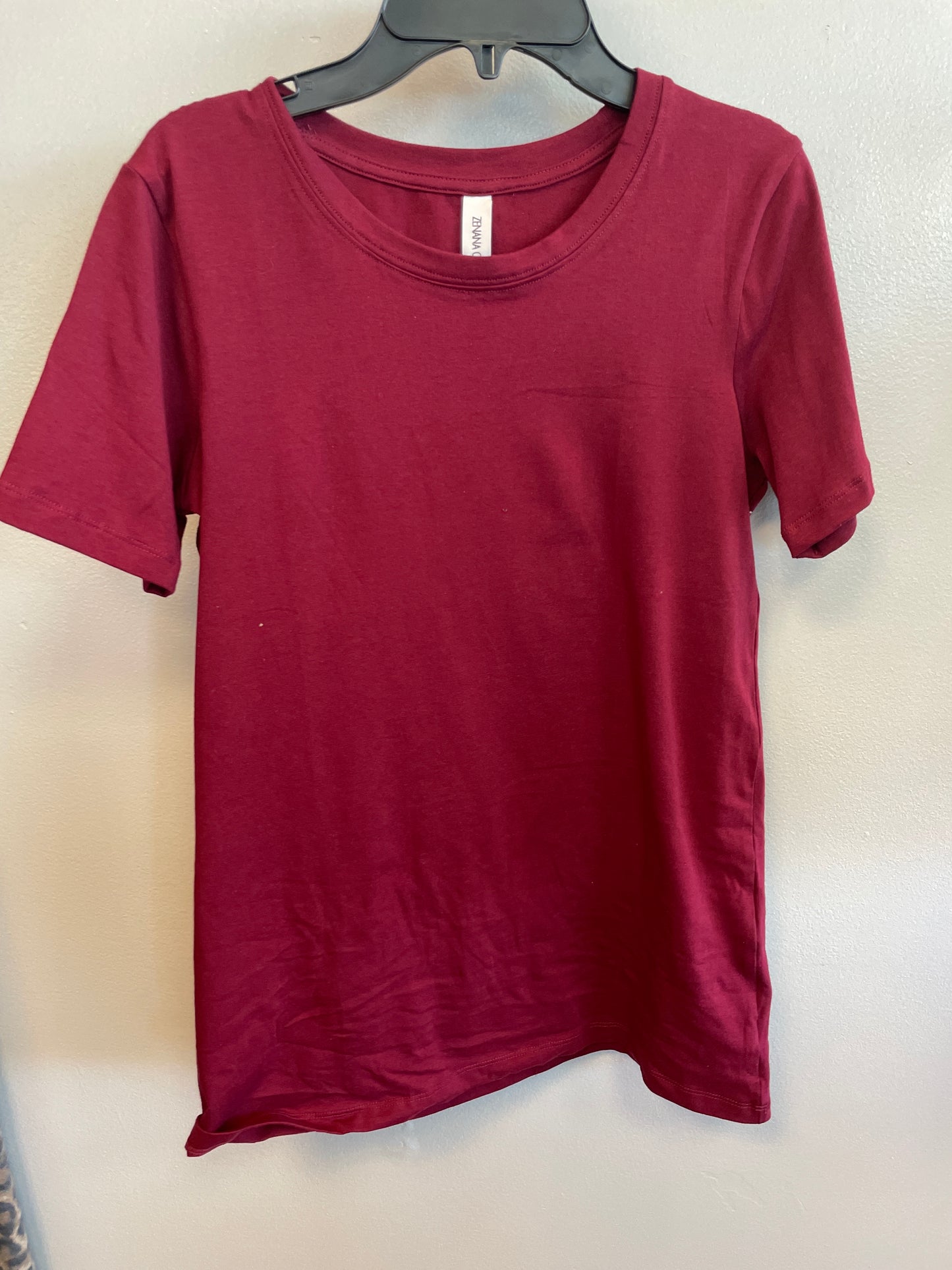 Burgundy Basics Tee