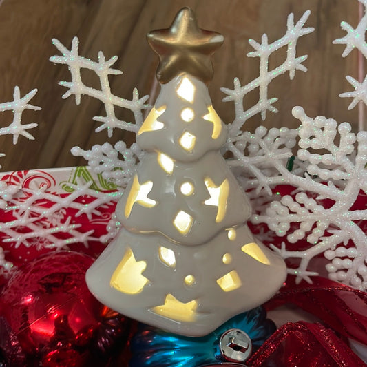 Light up Christmas Tree Figurine